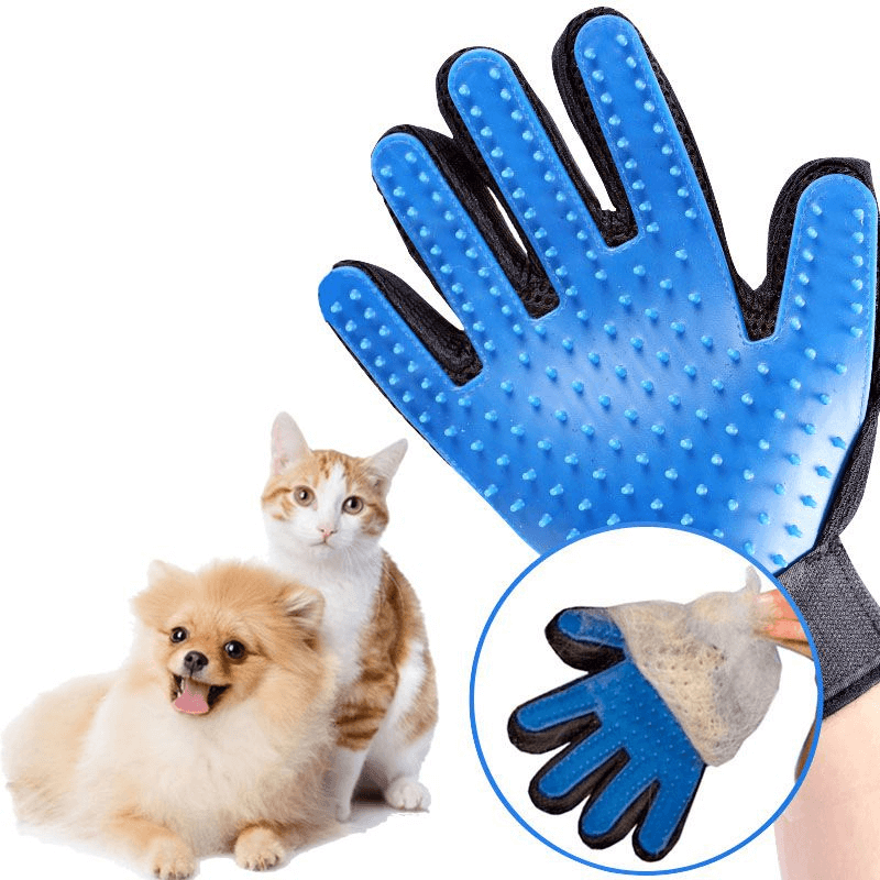 GUANTE REMOVEDOR DE PELOS PARA MASCOTAS