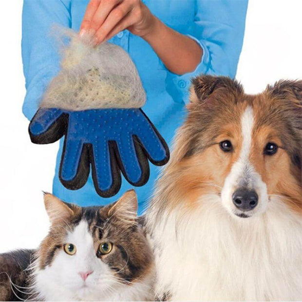 GUANTE REMOVEDOR DE PELOS PARA MASCOTAS