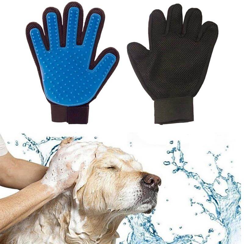 GUANTE REMOVEDOR DE PELOS PARA MASCOTAS