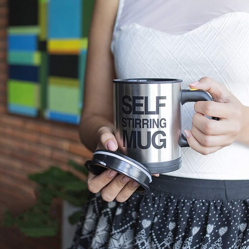 TAZA MUG BATIDORA AUTOAGITABLE SELF STIRRING MUG