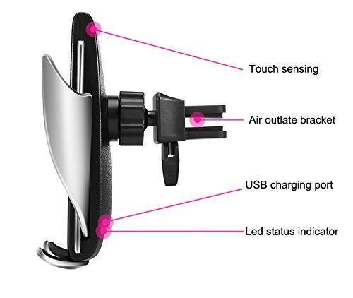 HOT SALE!!70% OFF-AUTOMATIC CLAMPING WIRELESS CAR CHARGER MOUNT