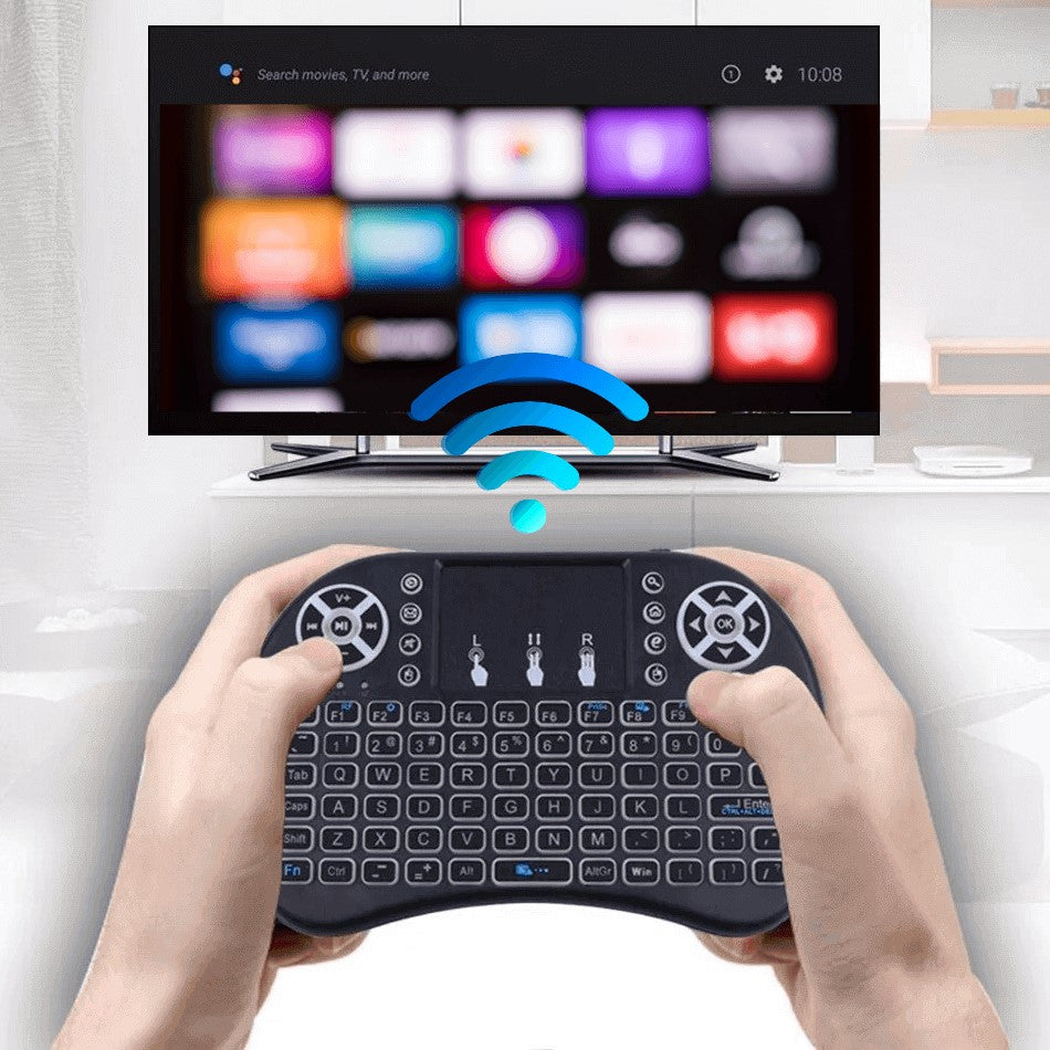 Mini Teclado Inalámbrico Retroiluminado