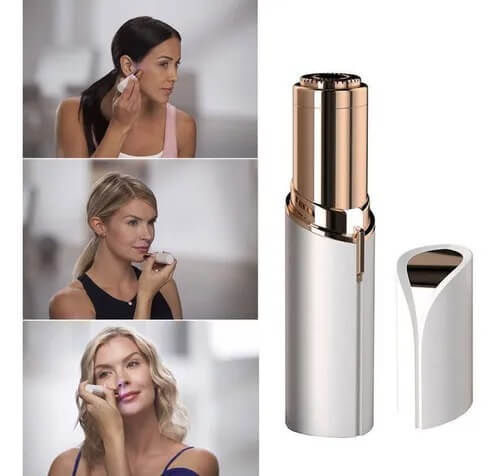 DEPILADOR DE VELLO FACIAL RECARGABLE