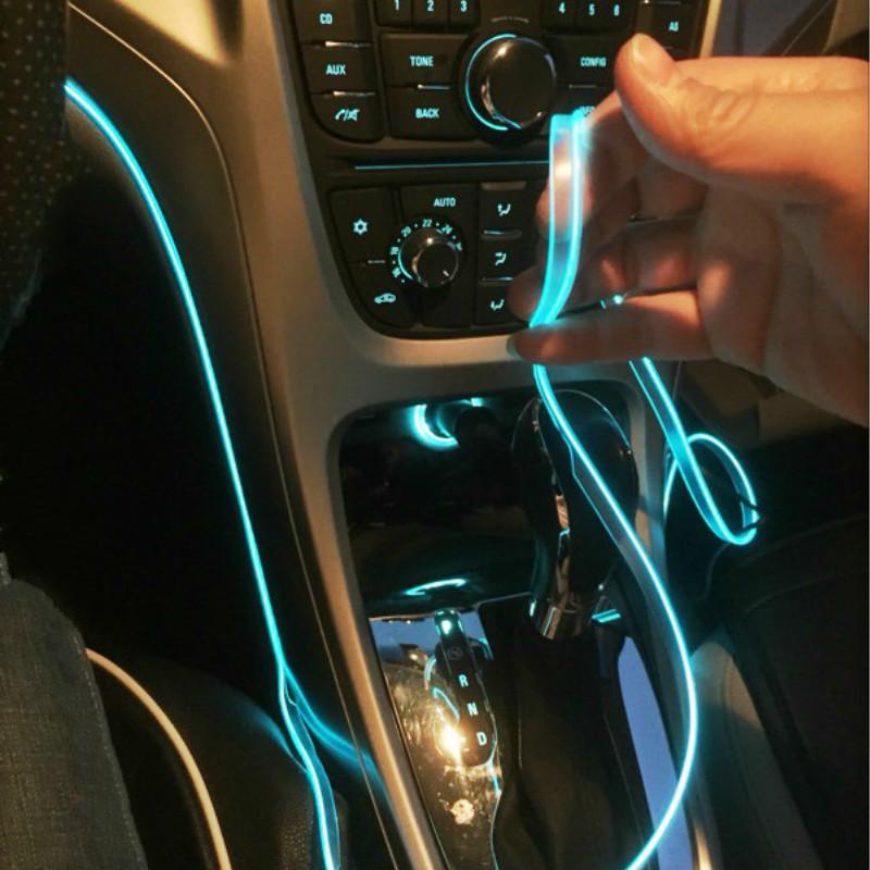 Flexible Interior Decoration Light For Motorcycle and Cars