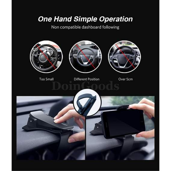 CAR DASH CLIP-ON PHONE HOLDER CAR